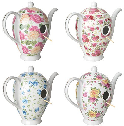 Esschert Design fb283 Kaffeekanne Vogelhaus