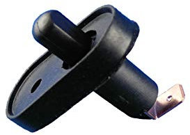 MixWare-Megashop Interruttore a pressione per porta, universale, apertura a contatto, tappo in gomma