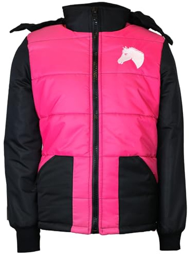 MS-Trachten Kinder Winter Reitjacke Mia pink warm gefüttert … (122/128)