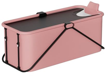 Zusammenklappbare Badewanne ohne Installation Badewanne zum Baden für Erwachsene 6-lagiges Importiertes PVC Ideal für Saunabäder, Eisbäder und Kleine Badezimmer (Size : 120 * 53 * 50cm)