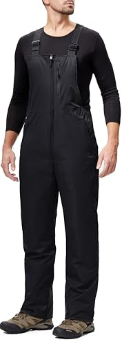DAFENP Salopette Pantaloni Sci Neve Snowboard Uomo Impermeabile Termica