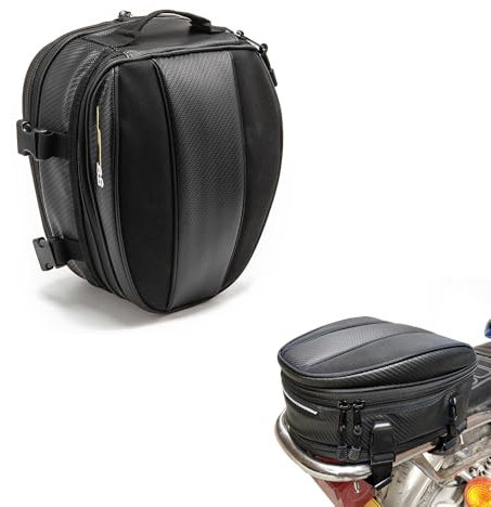 Bolsa evomosa para asiento trasero de motocicleta impermeable de gran capacidad universal