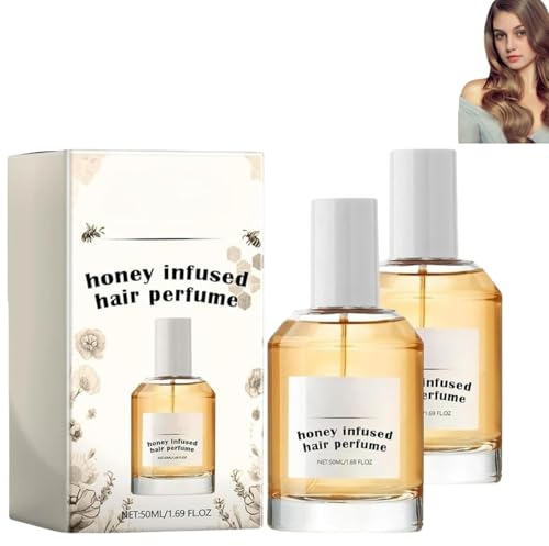Parfum pour cheveux imbibé de miel - Phéromones - Huile essentielle nourrissante et hydratante - Spray brillant pour cheveux
