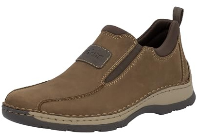 Rieker lågtopp sneakers 05363, lågskor för män, BRUN, 42 EU