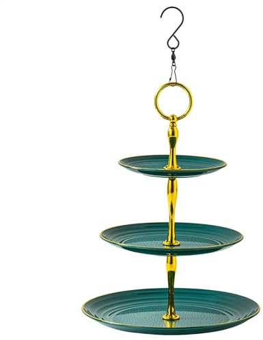 Vogelfuttertränke Stieglitz Futter- und Badestation zum Aufhängen Outdoor Springbrunnen Vogelfutterstation für kleine Vögel Dekorative Hof und Rasen Ornament Ideale Gartenattraktion für die Natur