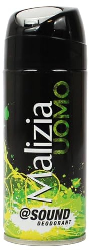 Malizia Uomo Parfum d'Intesa Deodorant Spray 100 ml – Eau de Toilette für Männer, intensiver und langanhaltender Duft, Frische für den ganzen Tag (Sound 1 Einheit)