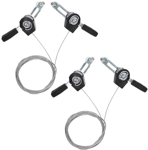 DECORNIJIA 2 pièces Leviers de Changement de Vitesse Aluminium pour Vélo Route et VTT Résistants à Usure Corrosion Compatibles Guidons Course et Pliants