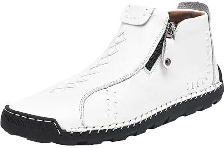 Botines impermeables, zapatos descalzos para hombre y mujer, botas de senderismo ergonómicas, para aliviar el dolor, zapatos descalzos de cuero, zapatos de senderismo, botas transpirables para el