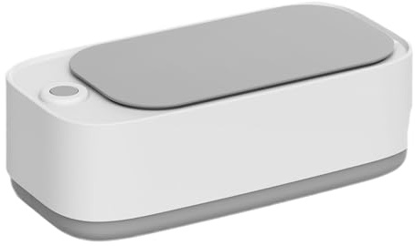 Máquina limpiadora de joyas Bases de Goma Antideslizantes | Limpiador ultrasónico de joyas y anillos para la limpieza de sus pendientes, anillos y gafas