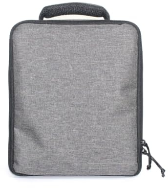 Pinafresa Borsa da trasporto impermeabile per proiettore, universale, grigia, con maniglia, per lavoro e viaggio