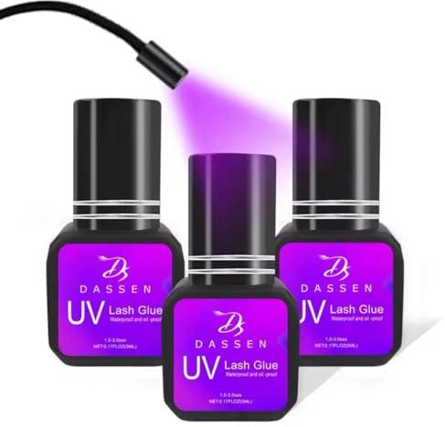 5ml Ultraviolet Ciglia Colla per Estensione Ciglia Colore Grigio Tempo di asciugatura 1 Sec Eyelash UV Colla 5 grammi Corea
