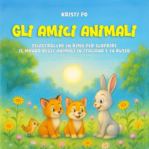 GLI AMICI ANIMALI: Filastrocche in rima per scoprire il mondo degli animali in italiano e in russo