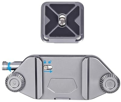 Générique Boucle de Suspension Rapide, Accessoires Micro-Simples, Chargement, Mouvement la Main, Montage à dégagement, Appareil Photo SLR, épaule Taille(XPD-2Titanium Color)