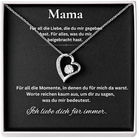 Ahnona Muttertagsgeschenk, Mamma Geschenk, Beste Mamaa Kette, Muttertagsgeschenke für Maama, Mutter Tochter Geschenk, Mutter Sohn