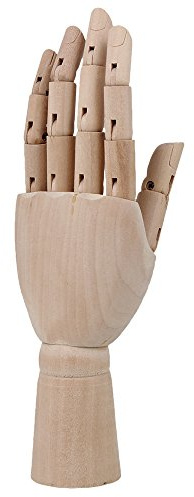 BQLZR Hand / Gelenkpuppe aus Holz, voll beweglich, für Künstler und Maler holz