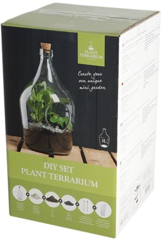Esschert Design Terrarium pour Plantes 3 l