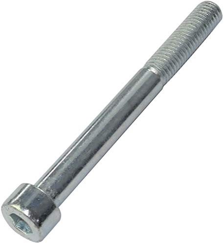 AERZETIX - C47706 - Satz von 20 stück - bolzen innensechskantschrauben M8x80 - mit innensechskantkopf - Ø8x80mm - DIN 912 - klasse 8.8 - aus verzinktem stahl - heimwerken - montagewerkzeug eisenwaren