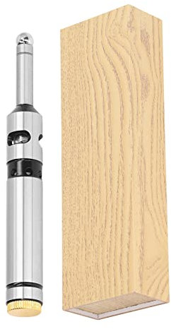 Photoelectric Edge Finder, Beep Edge Finder Stainless Steel Non Magnetic Centering Rod Overall Stainless Steel Beep Edge Finder Detector for Milling Machines, End Beds