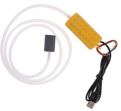 YARNOW Aquariumzubehör Aquarium Pumpe Futternapf für Garnelen wiederaufladbarer Belüfter Wasserpumpe Zubehör für Aquarien Sauerstoff-Luftpumpe Aquarium Teichpumpe USB Tauchpumpe Blaser