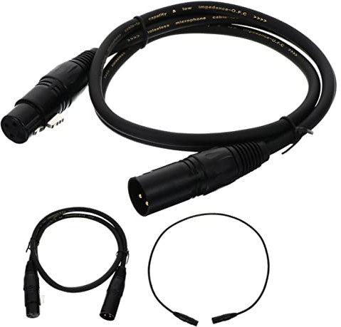 VICASKY 3stücke Xlr Kabel Teiliges Male Zu Female Mikrofonkabel Pin Hochwertiger Kupferleiter Für Bühnen Konzerte Und Aufnahmestudios Flexibel Langlebig Und Störungsfrei