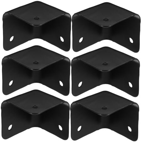 Artibetter 6stücke Lautsprecher Eckenschutz Aus Metall Kollision Schutz Für Boxen Möbel Und -projekte Abnehmbar Robust Und Langlebig Für Bühnenlautsprecher Und Gitarrenverstärker