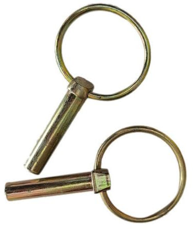 17 Stück Klappsplinte mit Ring, M8 Klappsplinten Set, Klappstecker Sortiment Bolzen, Klappsplint, Splintbolzen, Schnellspannsplinte, Rastsplinte, Rastbolzen Steckbolzen für Anhaenger Traktor