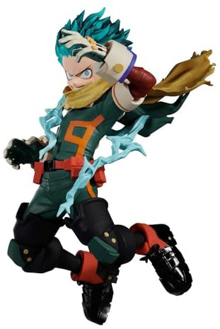 Xinchangda Midoriya - Figura de Izuku de posición de salto de 13 cm, colección de figuras de acción MHA, estatua de anime, decoración de escritorio, regalo para fanáticos