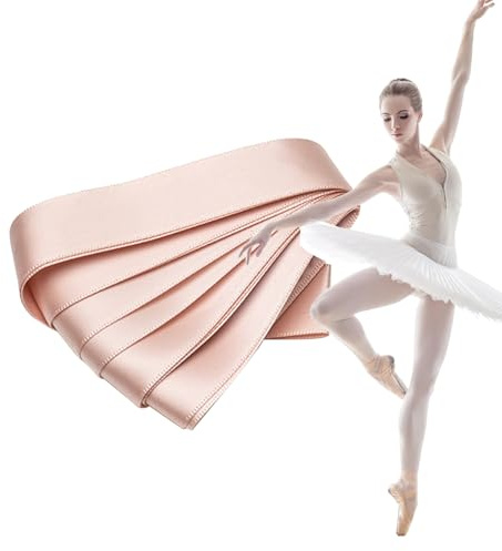 Di Raso Balletto Scarpe Da Punta Calzatura da Cucito Morbida sulla Pelle | Nastro per Scarpe da Ballo Calzature, Ballerina, Uomini, Adolescenti, Ragazza, Ragazzo, Esibizione, Allenamento