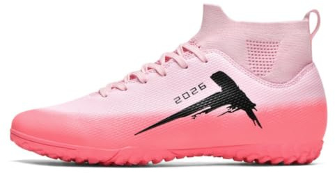 WEJIESS Fußballschuhe für Herren Hochgeschlossene Profi-Fussballschuhe Kunstrasen Jugendliche Leichtathletik Trainingsschuhe Kinder Stollenschuhe Outdoor-Sport Fussballstiefel