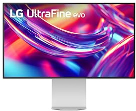 LG Ultrafine™ 32U990A-S Ecran PC 6K 32 - Dalle IPS résolution 6K (6144 x 3456, 224ppp), 5ms 60Hz, HDR 10, DCI-P3 98% (CIE1976), Thunderbolt™ 5, réglage Inclinaison et Hauteur, Haut-parleurs intégrés