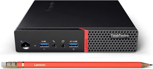 Lenovo ThinkCentre M710q Mini-PC, Intel® Core™ i5-6.Gen, 16 GB RAM, 256 GB SSD Business Office Multimedia Computer mit 24 Monaten Garantie! USB 3.0 Windows 11 Prof. 64-Bit inkl USB Stick
