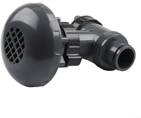 Desiumite Schwimmbad-Kolbenventil Ersatz für P6H1317-38mm On-Off-Filterkolbenventil mit ABS-Konstruktion, inklusive Filter & Schalterventil für oben