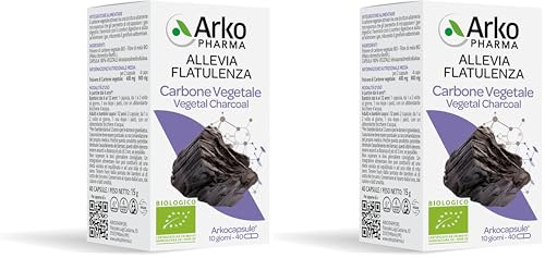CARBONE VEGETALE 40 cps Bio (Confezione da 2)
