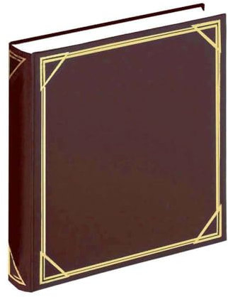Walther Design Album Photo Bordeaux 30 x 30 cm Simili Cuir avec gaufrage, Album Standard MX-200-R