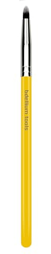 Bdellium Tools Professional Makeup Brush - Studio Series 716 Smoky Eyeliner - With Soft Synthetic Fibers, For Thick Lining (Yellow, 1pc)