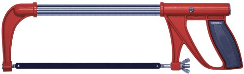 Century Drill & Tool 04925 Heavy Duty Hacksaw Frame, 10 and 12