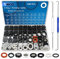 ZDBB 1000 Pcs 18 Size O Ring Kit+18 Size Rubber Washers Assortment Kit for Plumbing Faucet Water Pipe Garden Hose Washers Shower Heads Gasket Repair and Air or Gas Connections