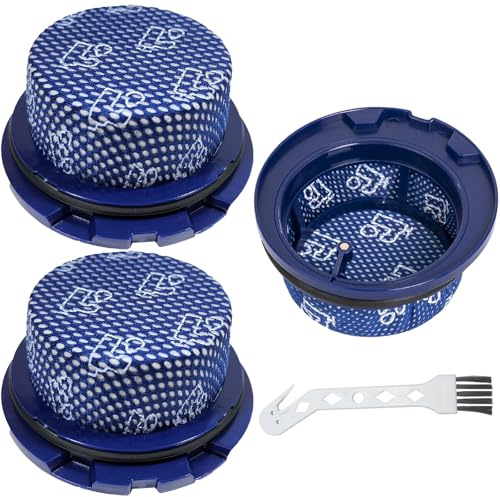 3-pack dammsugarfilter för Samsung Bespoke Jet AI Ultra sladdlös upprätt dammsugare, reservdelsnummer DJ97-03298A