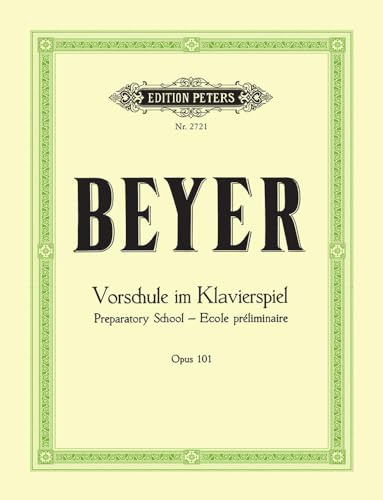 Vorschule im klavierspiel op.101: Preparatory School - Ecole préliminaire