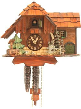 Rombach & Haas Kuckucksuhr Springendes Eichhörnchen