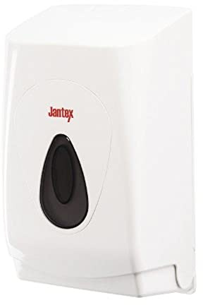 Jantex GF280 - Dispensador de papel higiénico montado en la pared, fácil de instalar y reponer