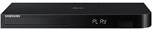 Samsung BD-J6300/BD-JM63 Streaming 4K Upscaling 3D Wi-Fi Built-In Blu-ray Player Bundle includes Blu-ray Player, Tmvel HDMI Cable (Renewed)