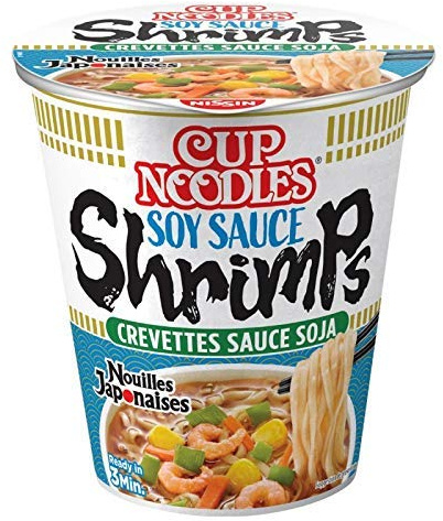 NISSIN - Nouilles Japonaises Crevettes Hamayaki 63G - Lot De 2 - meilleure offre