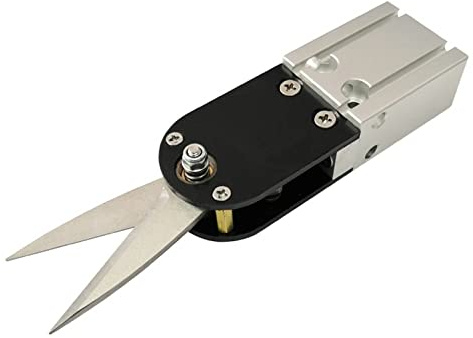 Pinzas de aire neumáticas ajustables tijeras cortador de tijeras para telas máscara de oído cuerda elástica hoja de metal plástica (HS-K56)