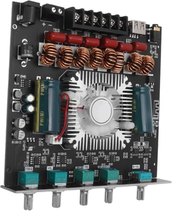 SPYMINNPOO Audio-Leistungsverst?rker, 2.1-Kanal-Bluetooth-Verst?rkerplatinenmodul AMP-Platine f¨¹r Laptop-PC