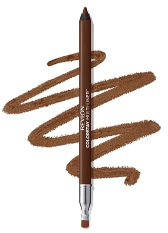 Revlon ColorStay Multi-Liner, Crayon yeux lèvres et visage multiusage, Formule crémeuse vegan, Longue tenue, Crayon maquillage yeux et contour lèvres, 007 As Is, 1 g