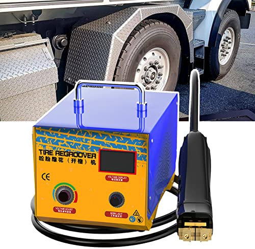 Tragbarer LKW-Reifen-Regroover, 1000 W, solides Reifen-Werkzeug-Set für Auto, Motorrad, Karting, ATV, Industriereifen, 5 m langes Kabel