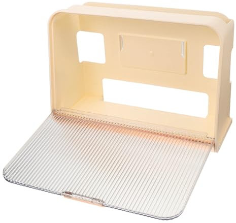 NUOBESTY Wandmontierte Router Aufbewahrungsbox Kabelmanagement Transparente Abdeckung für Wohnzimmer Büro Mehr Sorgt für Ordnung Versteckt
