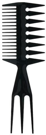 Pettini a denti larghi per uomo - per styling pompadour retro | 1 pezzi | Per styling capelli uomo | Wide-tooth