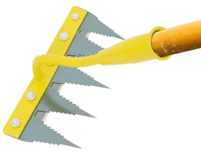 Rastrillos para jardinería Herramienta Resistente para escardar | Escardadores manuales para su en césped, patio, macizo de flores, invernadero, vivero, frutal, granja, exterior y jardín